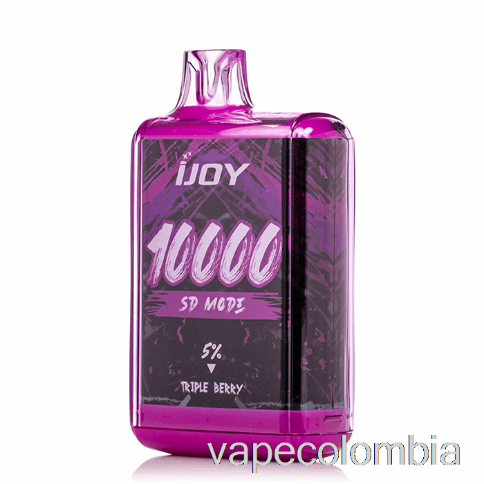 Kit Vape Completo Ijoy Bar Sd10000 Desechable Triple Berry